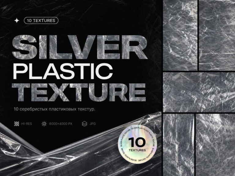 Silver Plastic Texture