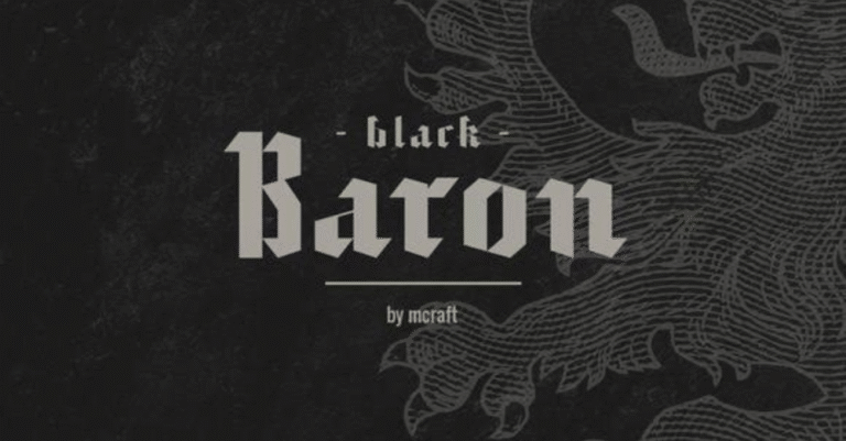 Black Baron Font